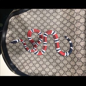 red snake gucci bag